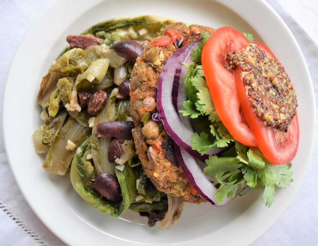 Vegan Lentil Burgers