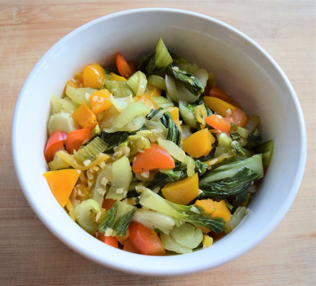 Bok Choy with Peppers Recipe