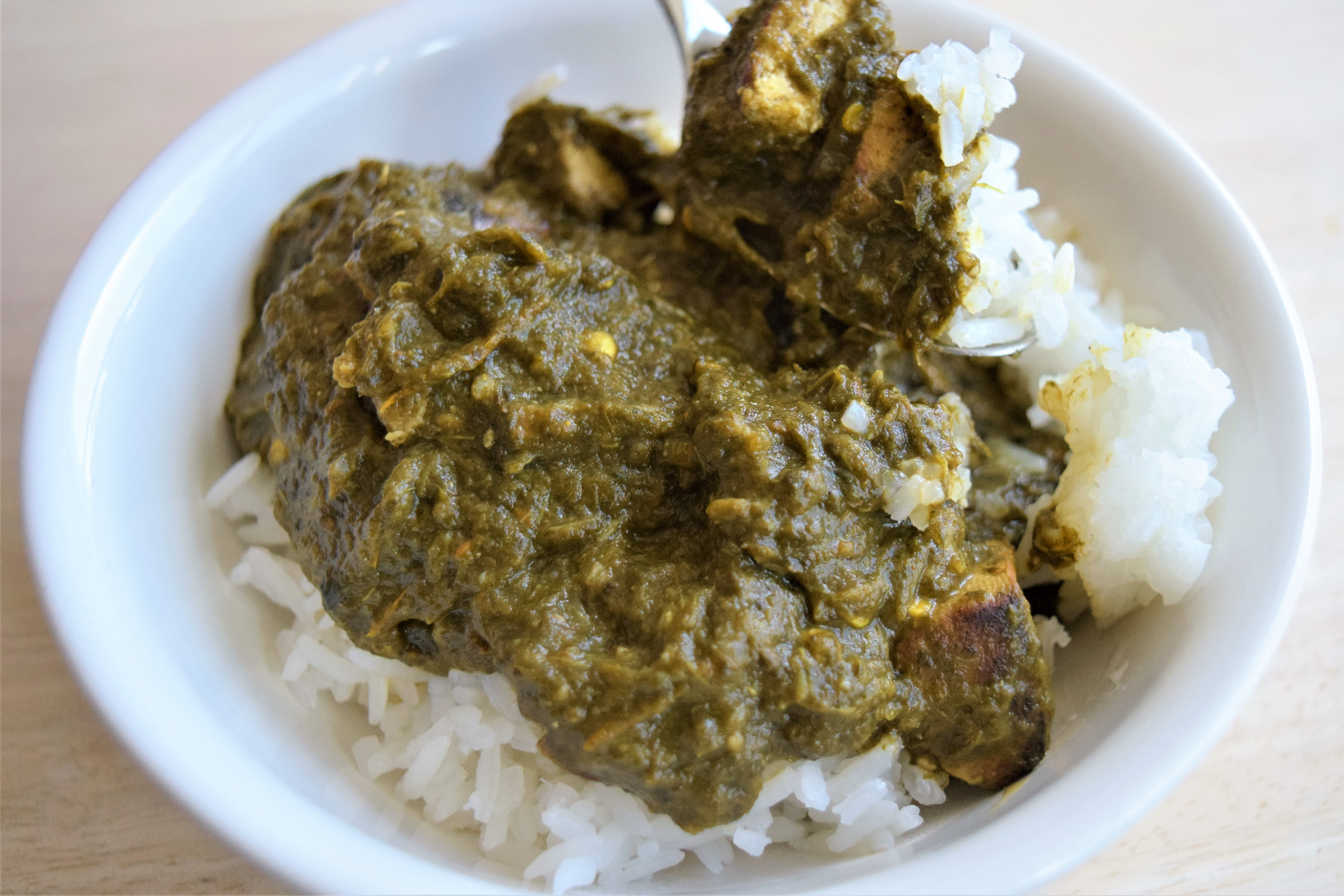 Vegan Tofu Palak