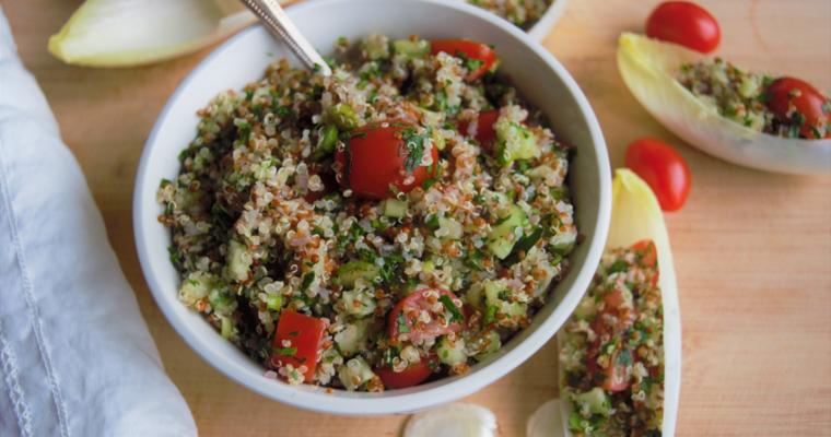 Vegan Quinoa Tabbouleh Salad