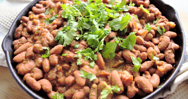 Vegan Refried Kidney Beans