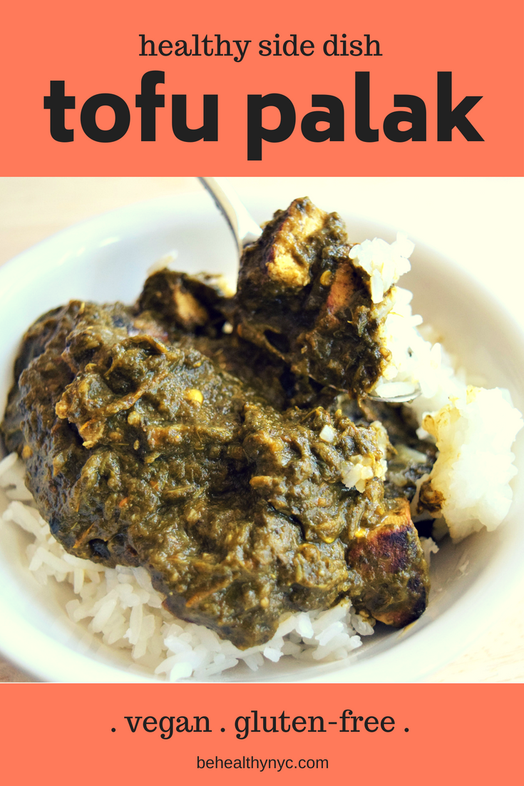 Vegan Tofu Palak