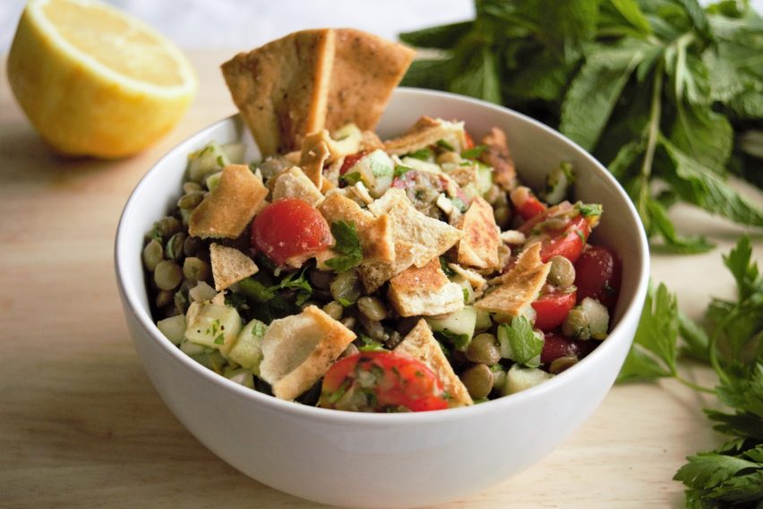 High Protein Vegan Lentil Salad