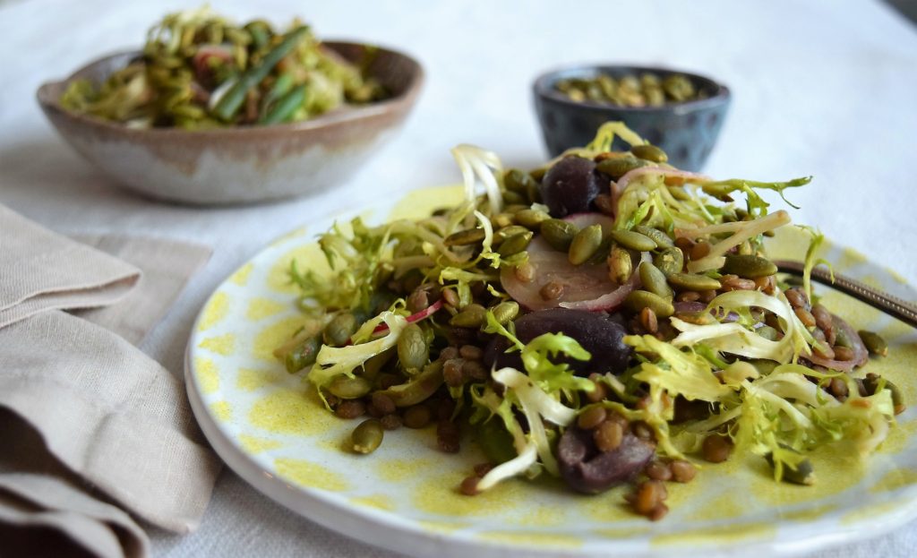 Vegan French Lentil Salad