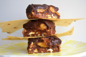 Read more about the article Raw Vegan Chocolate-Banana Nut Bars