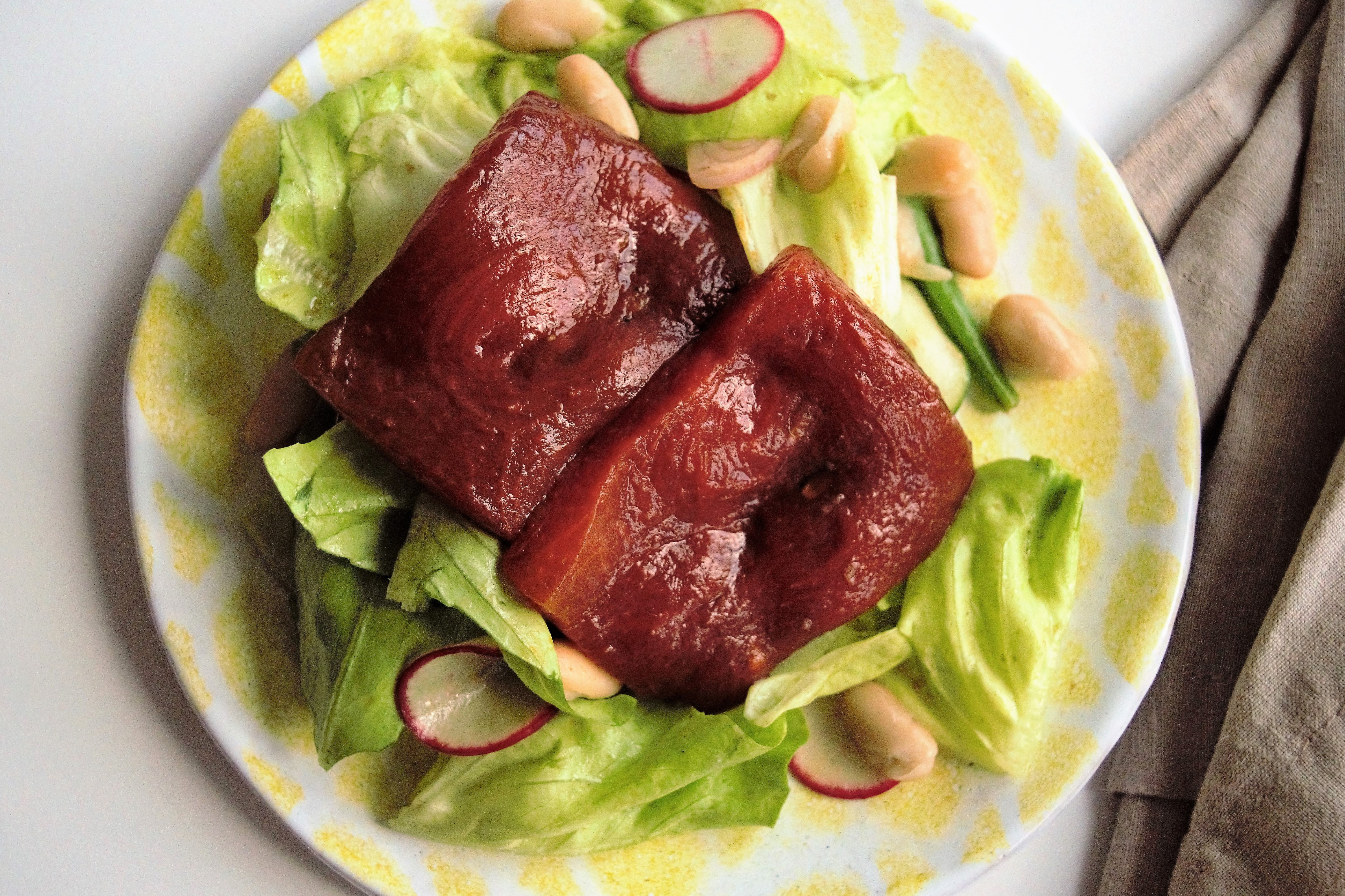 Vegan Watermelon Niçoise Salad