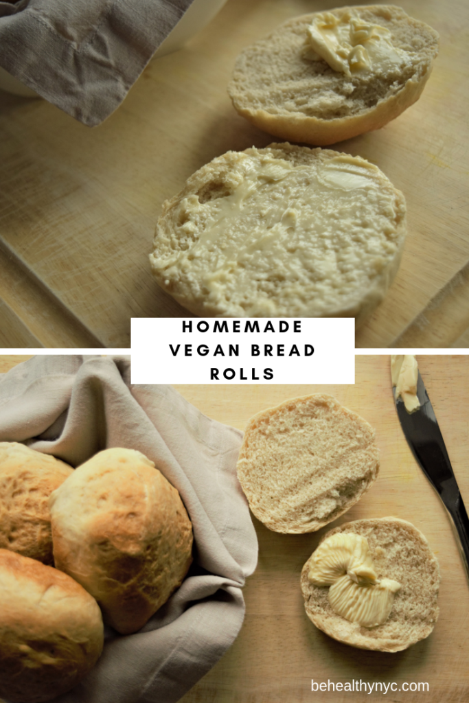 Homemade Vegan Dinner Rolls