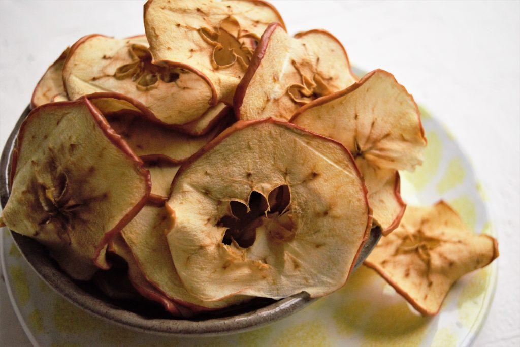homemade dried apples