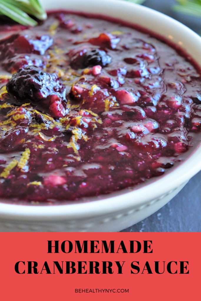 Homemade Cranberry Sauce Recipe - This traditional recipe is delicious and easy to make. Fruity, sweet and tart, it also makes a delicious popsicle!