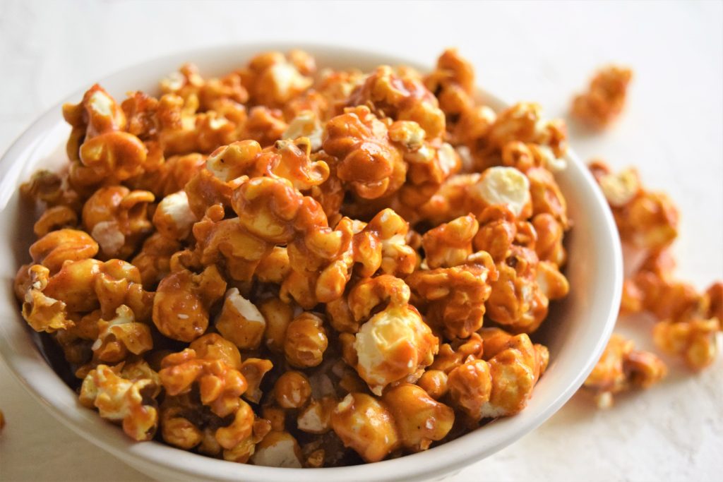 Spicy Caramel Popcorn