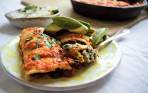 Read more about the article Easy Vegan Eggplant Enchiladas