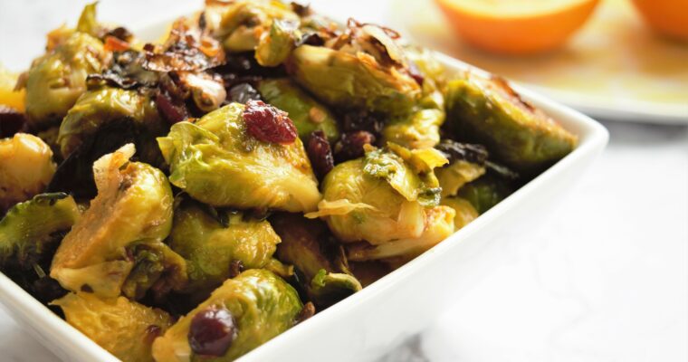 Brussels Sprouts With Peanut Sauce