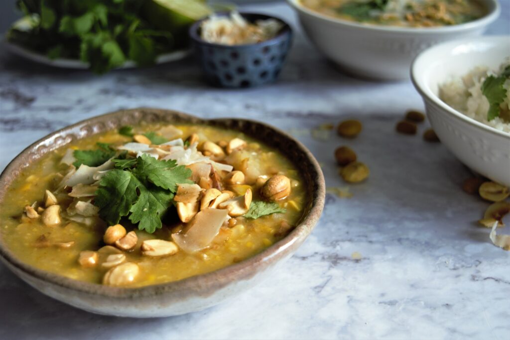 Vegan Corn and Coconut Soup