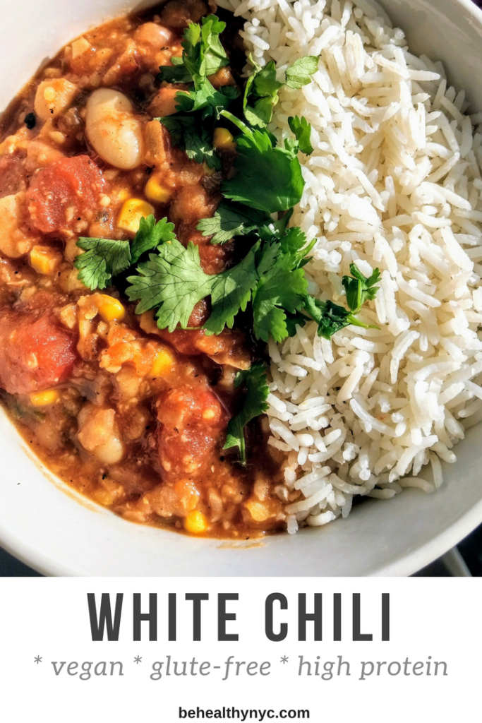 The vegan white chili that will blow your mind! After trying this white chili you will become hooked. It's healthy and a must-make!