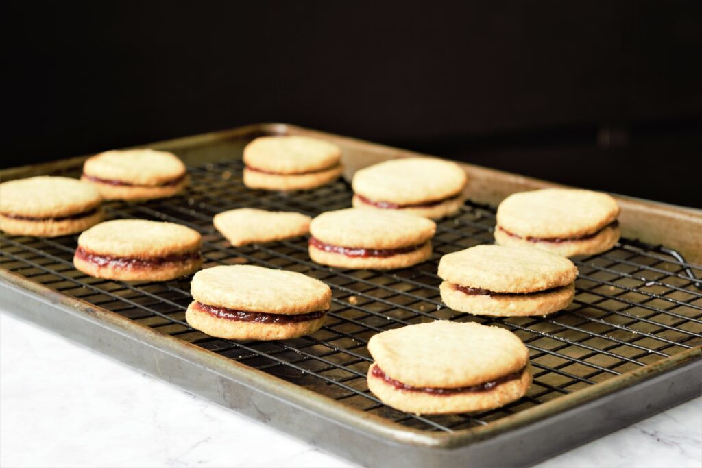 Vegan and Gluten-Free Almond-Raspberry Cookies