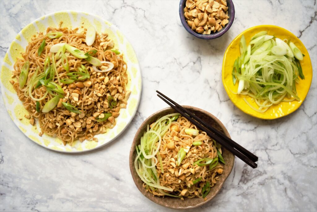 Vegan Takeout-Style Sesame Noodles