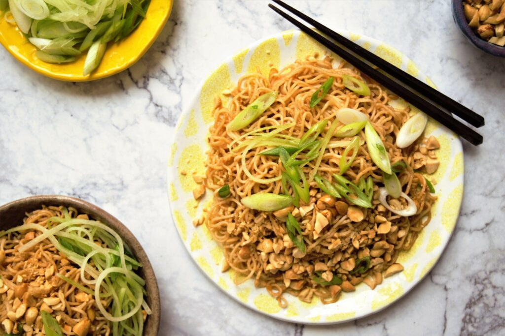 Vegan Takeout-Style Sesame Noodles