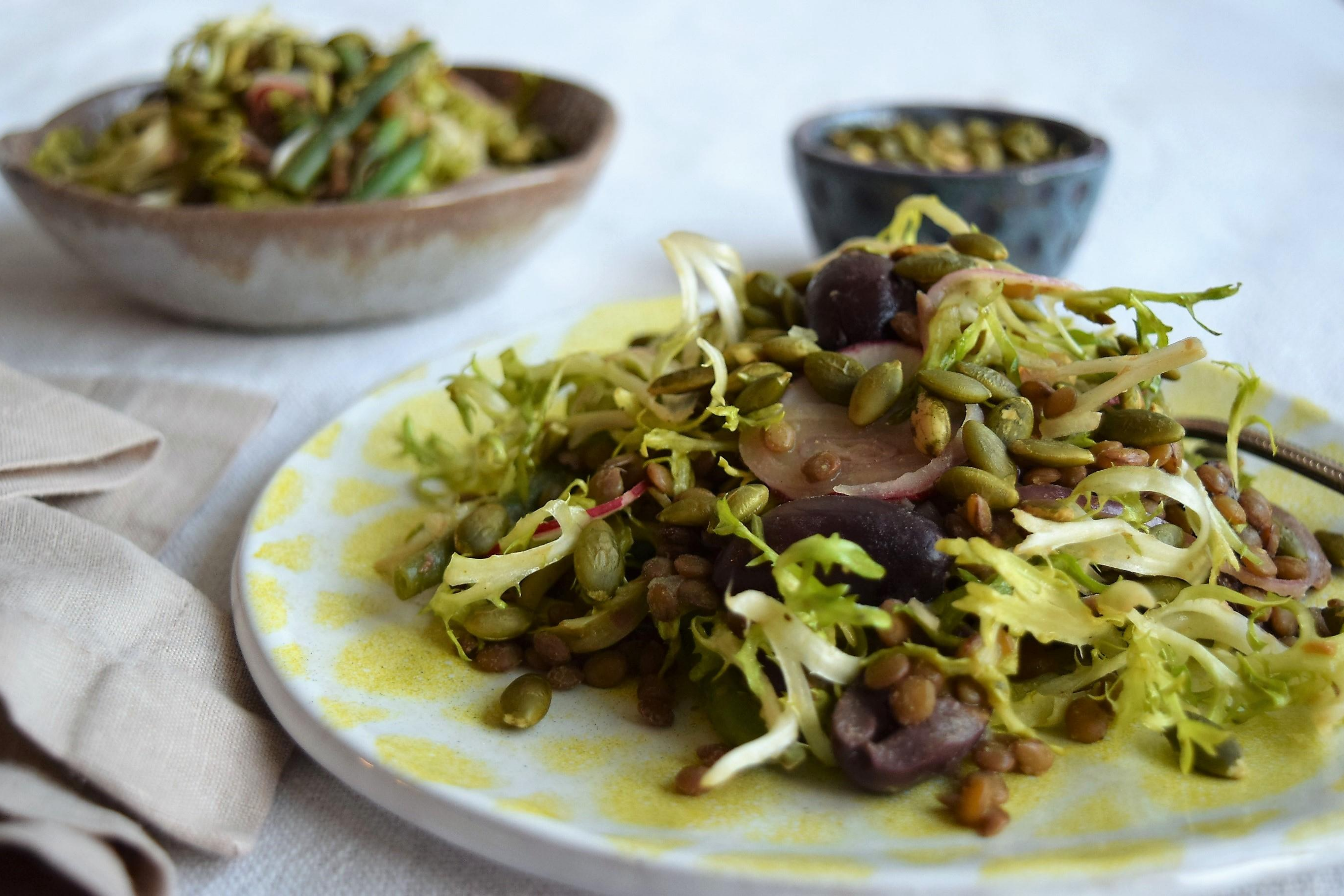 Vegan French Lentil Salad