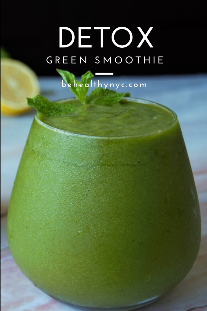 Looking for a new cleansing and detoxing drink recipe? Look no further! This cleansing green smoothie recipe is simple and effective, and delicious!