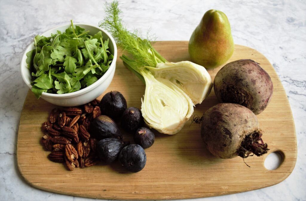 Beet, Fennel and Fig Salad With Cranberry-Sage Dressing