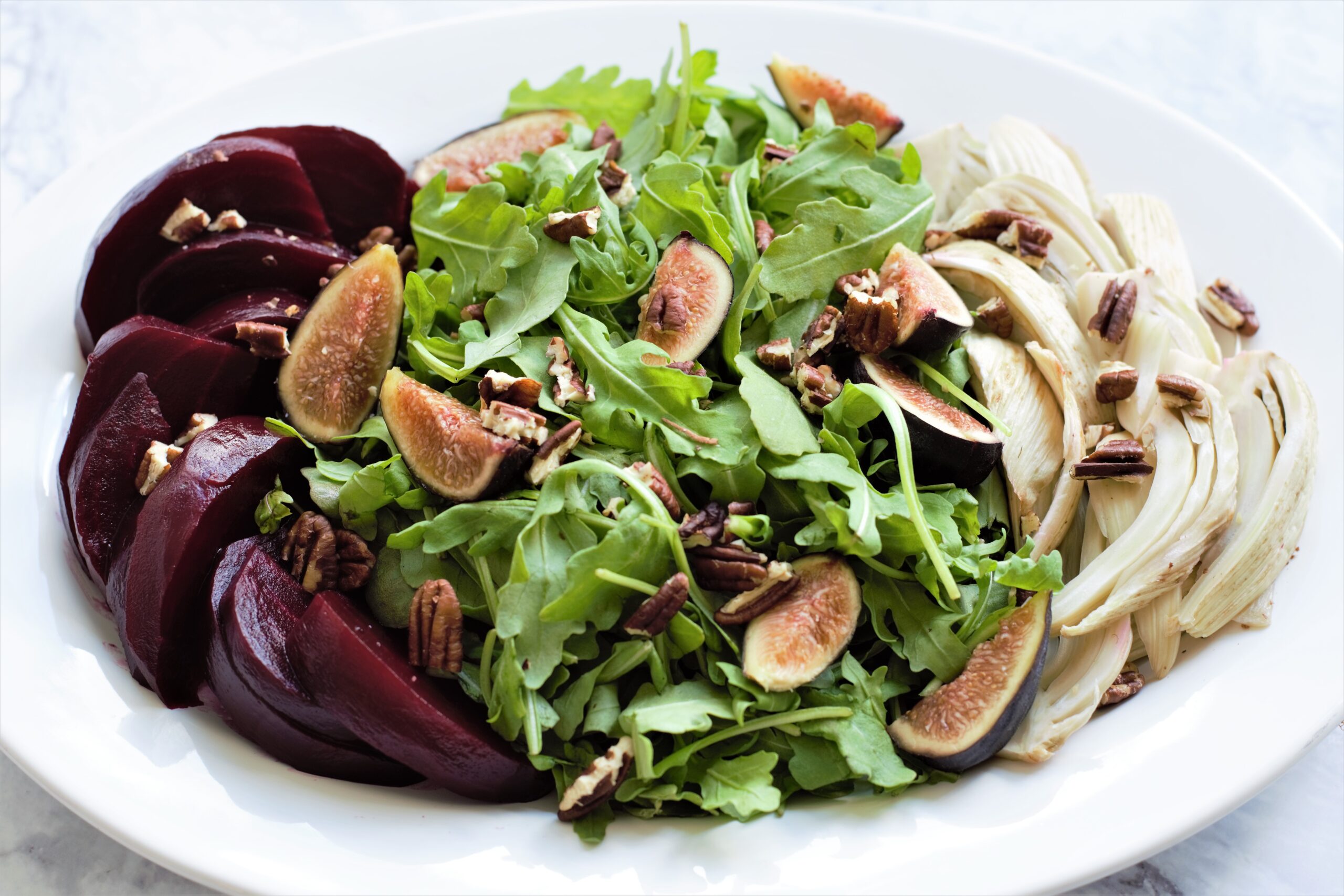 Beet, Fennel and Fig Salad With Cranberry-Sage Dressing